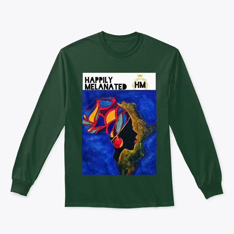 Hand-Drawn Continent of Africa Apparel